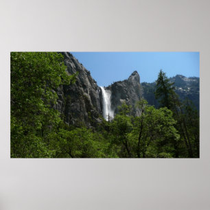 Bridalveil Falls at Yosemite National Park Poster
