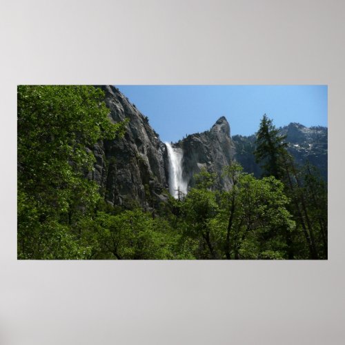 Bridalveil Falls at Yosemite National Park Poster