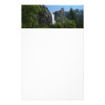 Bridalveil Falls at Yosemite National Park Stationery