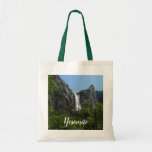 Bridalveil Falls at Yosemite National Park Tote Bag