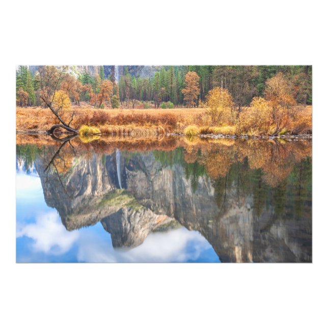 Bridalveil Falls Reflection Photo Print (Front)