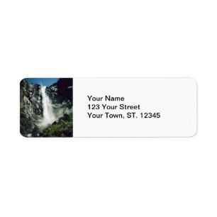 Bridalveil Falls- Yosemite Label