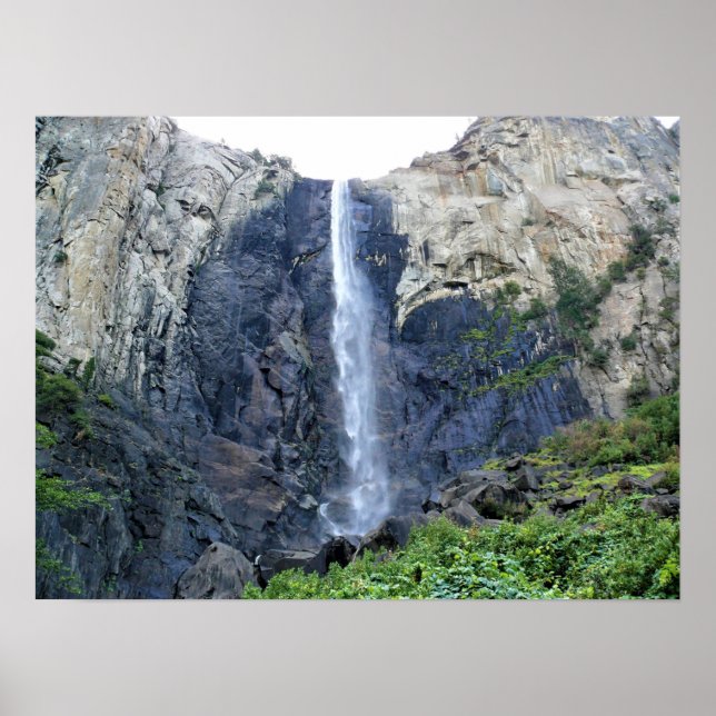 Bridalveil Falls, Yosemite National Park, CA Poster (Front)