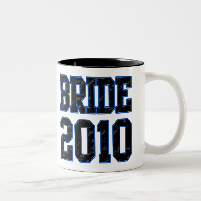 Bride 2010 Two-Tone coffee mug (Right)