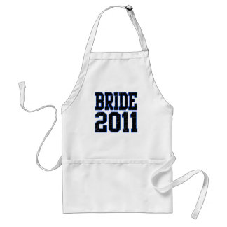 Bride 2011 adult apron