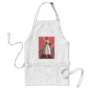 Bride Adult Apron