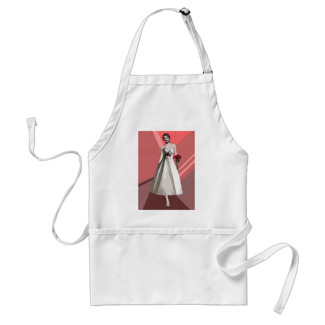Bride Adult Apron (Front)