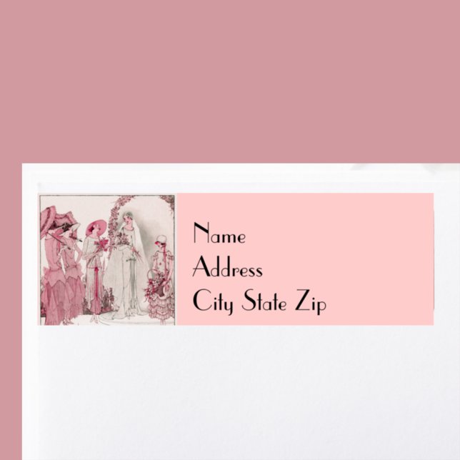 Bride and attendents label (Creator Uploaded)