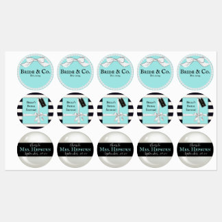 Bride and Co Stickers/labels for Bridal Shower! Labels