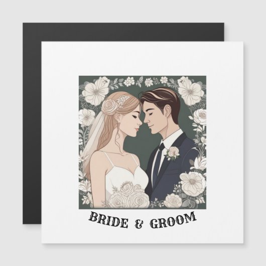  BRIDE AND GROOM   (Front/Back)