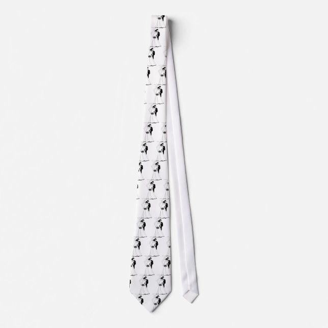Bride and Groom 2 Neck Tie (Front)