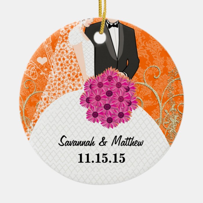 bride and groom christmas ornament zazzle bride and groom christmas ornament zazzle