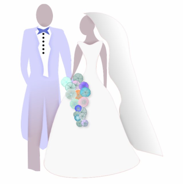 Bride and Groom Cutout (Front)