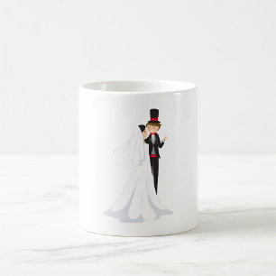 Bride And Groom Dancing Coffee Mug