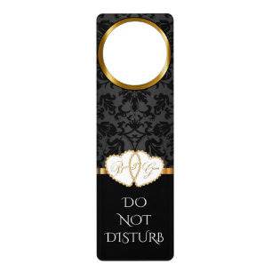 Bride and Groom Do Not Disturb Sign