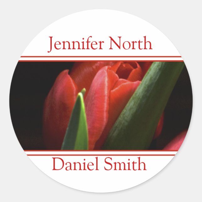 Bride And Groom Envelope Seals (Front)