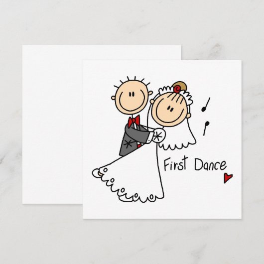 Bride and Groom First Dance T-shirts and gifts (Front/Back)