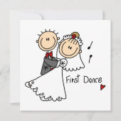 Bride and Groom First Dance T-shirts and gifts (Front)
