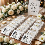 Bride and Groom Illustration Wedding Favors Magnet<br><div class="desc">We designed these Bride and Groom Illustration Wedding Favors to your beutiful wedding. You can change the text,  with the name of bride and groom,  easily personalize and customizable</div>