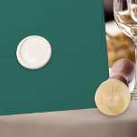 Bride and Groom Initial Holly and Script Ampersand Wax Seal Stamp<br><div class="desc">Winter wedding wax seal stamp kit with bride and groom initials and 2 holly leaves. Simple and festive for a winter wedding or christmas wedding. Find coordinating invitations,  stationery and day-of-event decor in my Winter Berries Wedding Collection.</div>