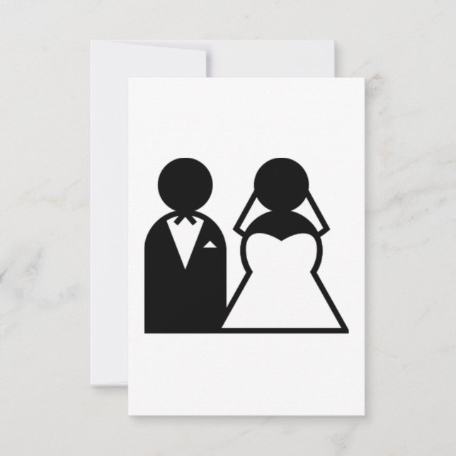 Bride and Groom Invitation (Front)