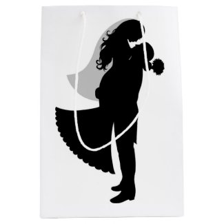 BRIDE AND GROOM MEDIUM GIFT BAG