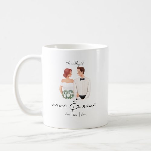Bride and Groom Mug Wedding mug