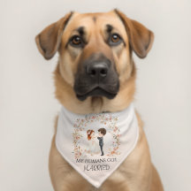 Bride and Groom My Humans Got Married