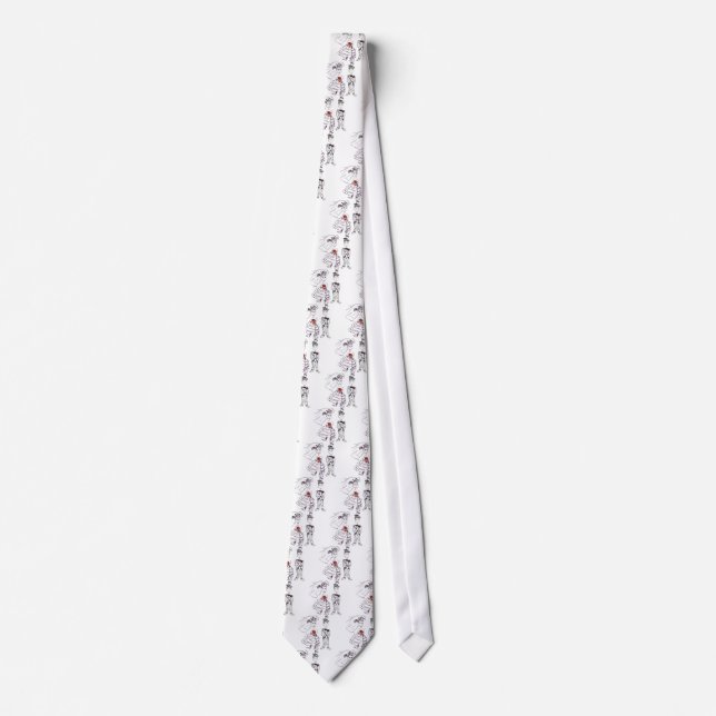 Bride and Groom Neck Tie (Front)