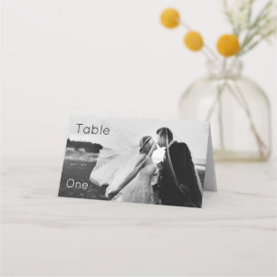 Bride and Groom Place Card