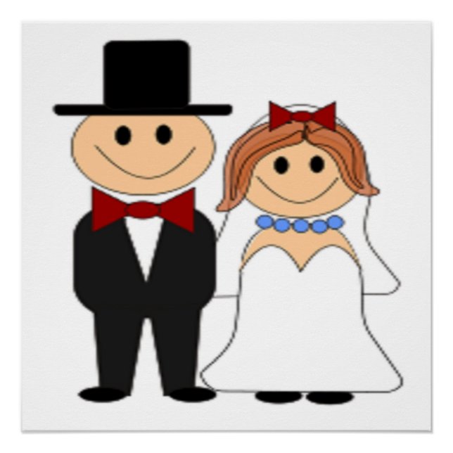 BRIDE AND GROOM POSTER (Front)