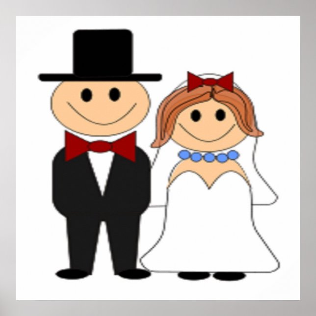 BRIDE AND GROOM POSTER (Front)