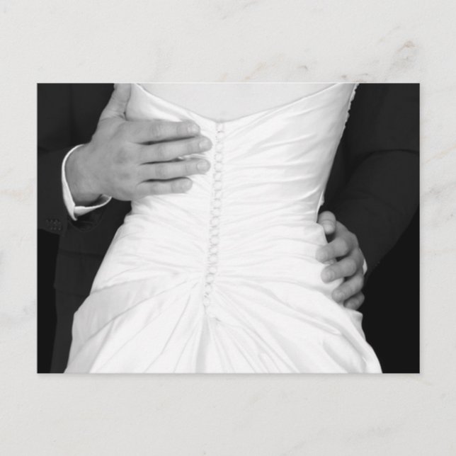 Bride And Groom Save The Dates Card (Front)