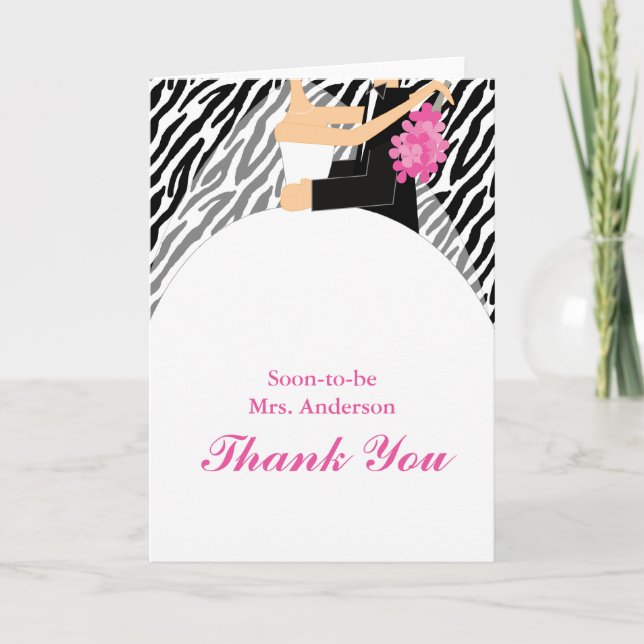 Bride and Groom Thank You Cards (Front)