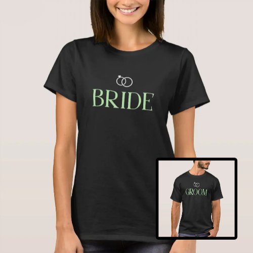 Bride and Groom Tshirts