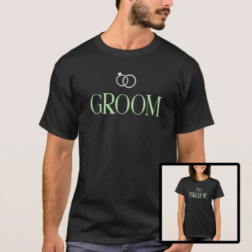 Bride and Groom Tshirts