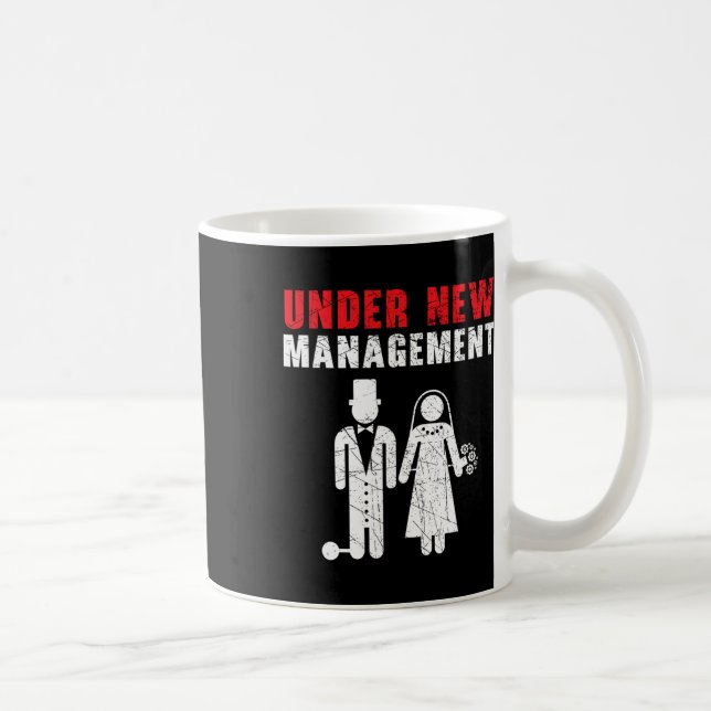 Bride And Groom Wedding Day Marriage Just Married  Coffee Mug (Right)
