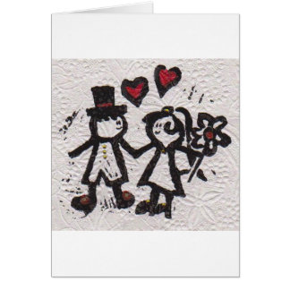 Bride and Grrom 2 Cards