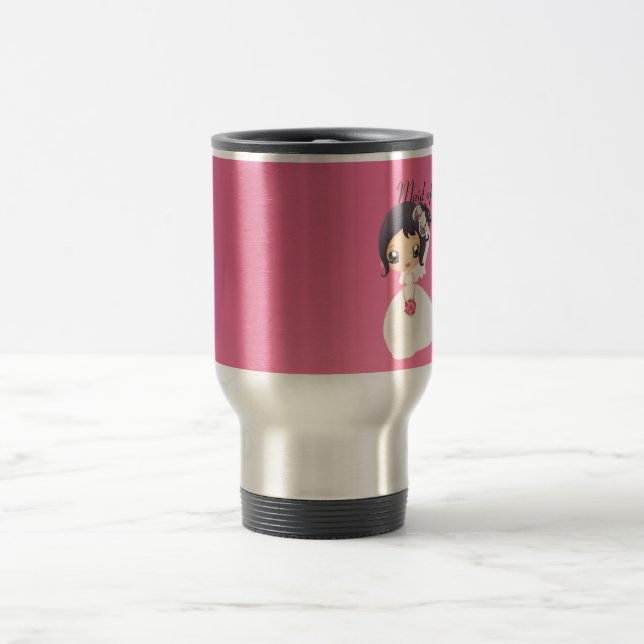 Bride and Maid of Honor Travel Mug (Center)
