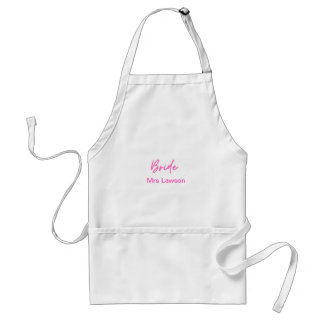 Bride Apron