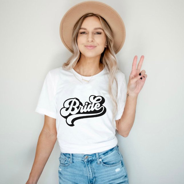 Bride Babe Custom Name T-Shirt Bachelorette Tee (Creator Uploaded)