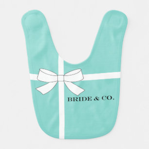 BRIDE Baby Flower Girl Shower Tiara Bridal Party Baby Bib