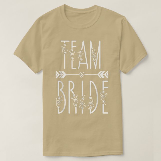 Bride Bacherlotte Bridal Party Tribe Bridesmaid Te T-Shirt (Design Front)