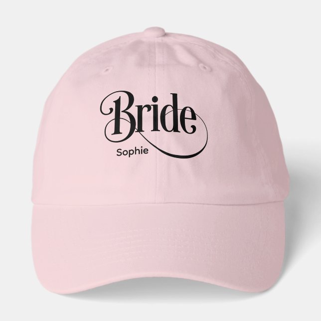 Bride Baseball Truckers Hat  (Front)