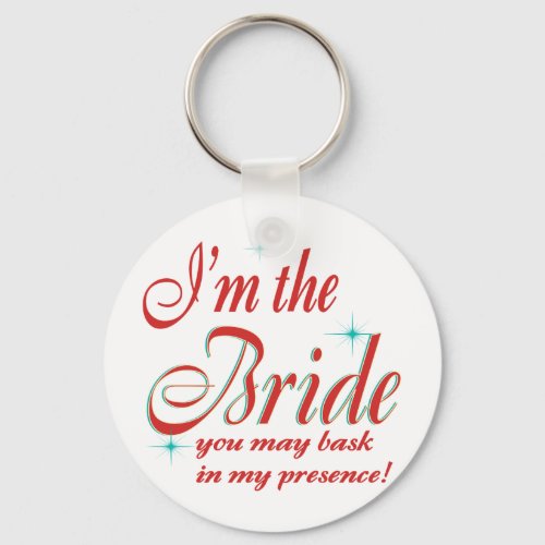 bride_bask in presence keychain