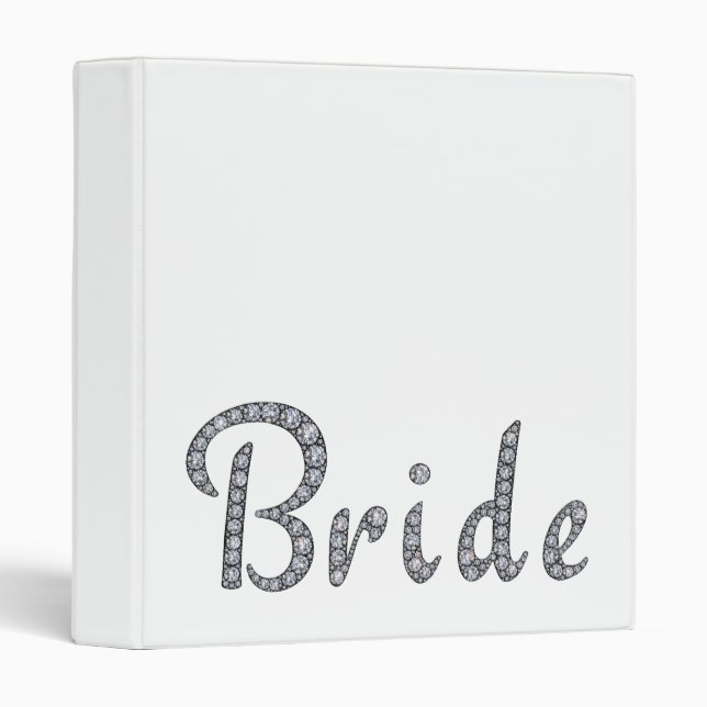Bride bling binder (Front/Spine)