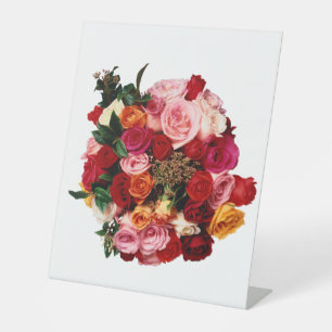 Bride Bouquet  Pedestal Sign