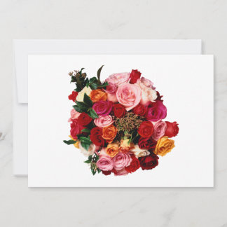 Bride Bouquet  Thank You Card