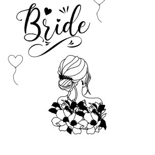 Bride Bridal Shower Bachelorette Party T-Shirt