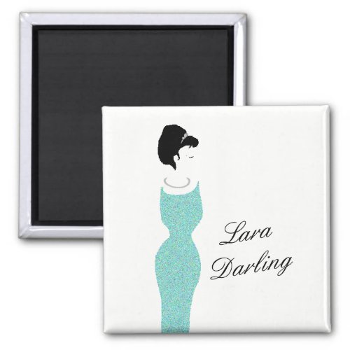 BRIDE  Bridesmaid Darling Tiara Party Personalize Magnet